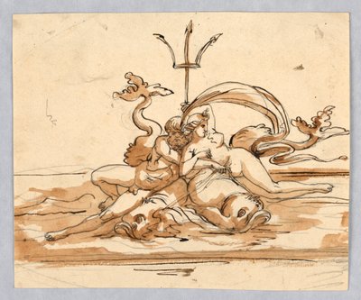 Neptün ve Amfitrit by Unknown artist