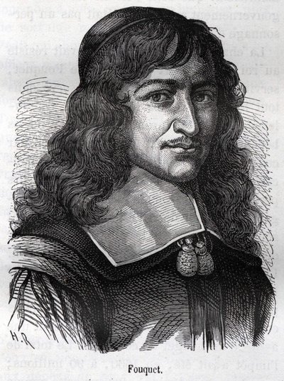 Nicolas Fouquet (1615 - 1680), Fransız devlet adamı. Henri Martin