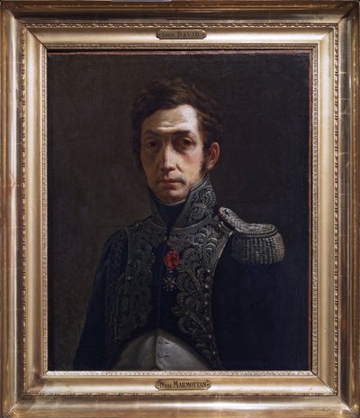 Nicolas Louis Planat de la Faye, c.1800-25 (tuval üzerine yağlı boya) by Unknown artist