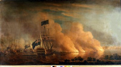 Fransız vahşilerinin Quebec limanında İngiliz filosuna karşı gece saldırısı: 28/06/1759