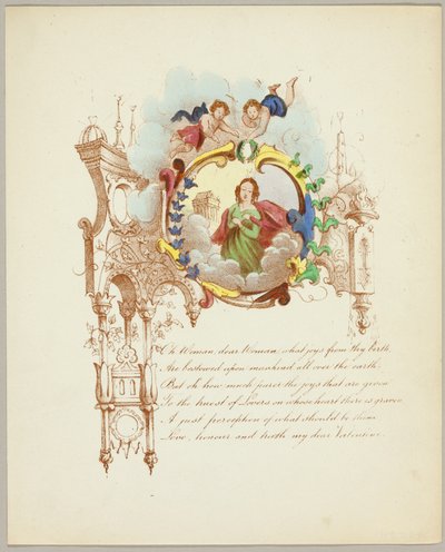 Ah Kadın, Sevgili Kadın (Sevgililer Günü) by Unknown artist