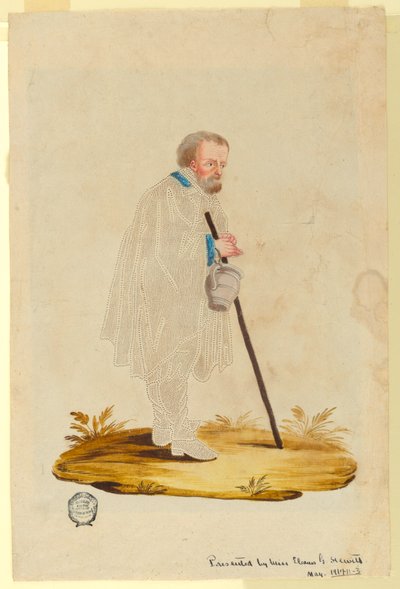 Yaşlı Dilenci Adam by Unknown artist