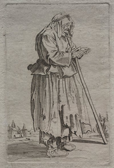 Yaşlı Dilenci Kadın by Unknown artist