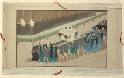 Bir Adamın Ölümü ve Gömülmesinin On Altı Sahnesinden Biri by Unknown artist