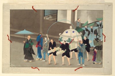 Bir Adamın Ölümü ve Cenazesinin On Altı Sahnesinden Biri by Unknown artist