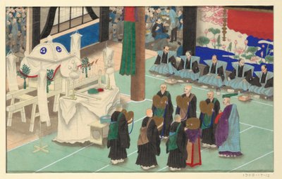 Bir Adamın Ölümü ve Cenazesinin On Altı Sahnesinden Biri by Unknown artist