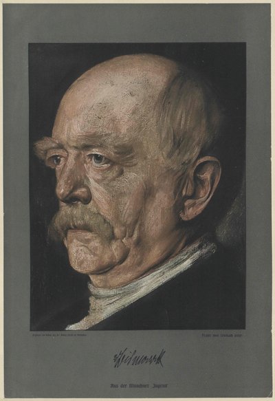 Bismarck Kontu Otto (baskı) by Unknown artist