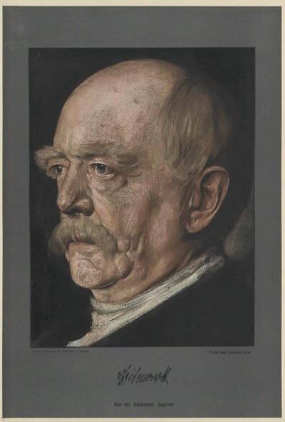 Bismarck Kontu Otto (baskı) by Unknown artist