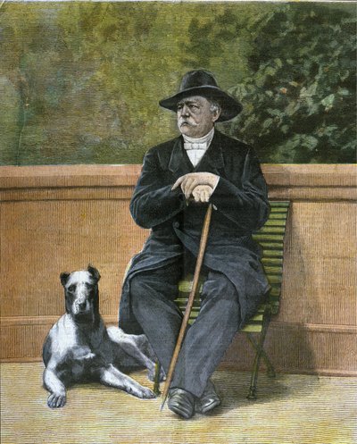 Otto, Prens von Bismarck (1815 - 1898), Alman devlet adamı. by Unknown artist