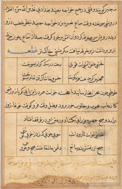 Bir Papağan Masallarından Sayfa: metin sayfası by Unknown artist