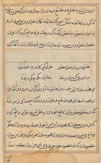 Bir Papağan Masallarından Sayfa: metin sayfası by Unknown artist