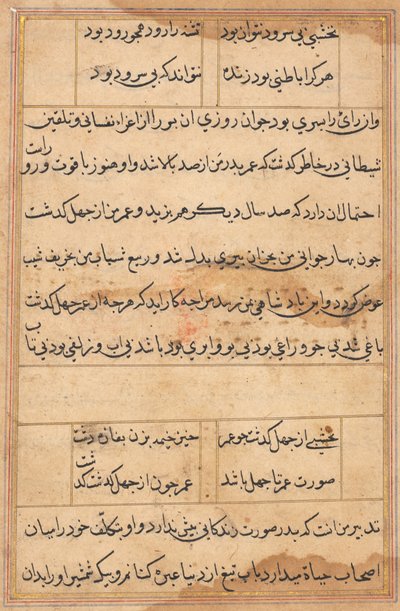 Bir Papağan Masallarından Sayfa: metin sayfası by Unknown artist