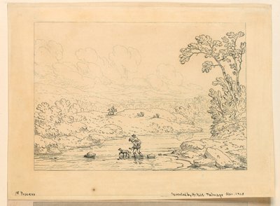 Pastoral Sahne, 1. Süreç by Unknown artist