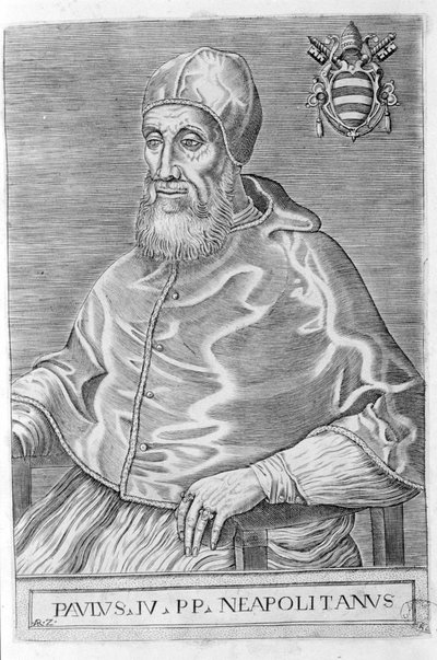 Paul IV (1476 - 1559). by Unknown artist