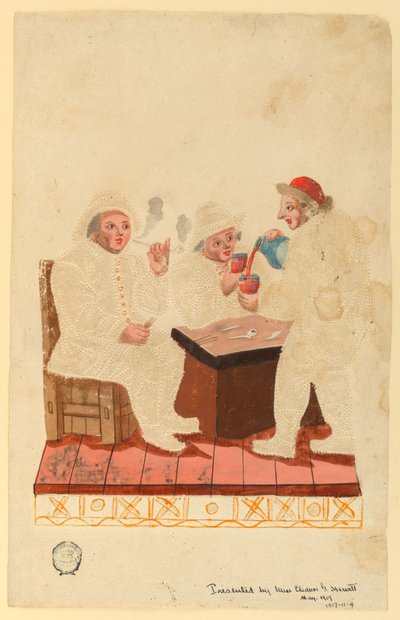 Kabarede Köylüler by Unknown artist
