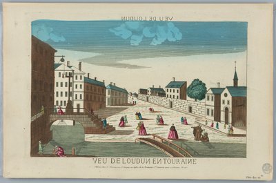 Peep-show, Touraine'deki Veu de Londun by Unknown artist