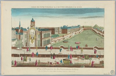 Paris Samaritanine Peep-show, Görünüm ve Perspektif, No. 62 by Unknown artist