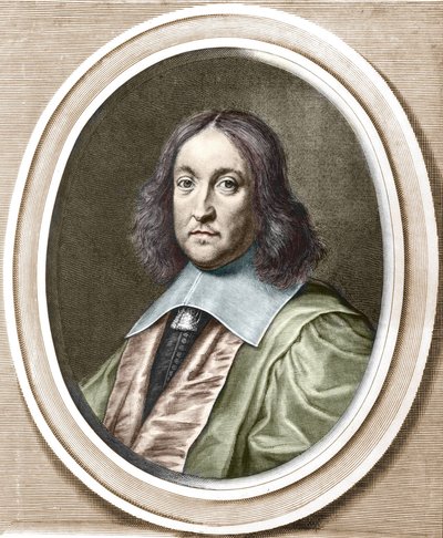 Pierre de Fermat (1601-1665), Fransız matematikçi. by Unknown artist