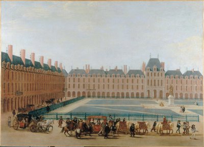 Place Royale, 1660 civarı; Kral