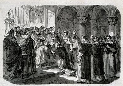 Papa Adrien II (792-872) mirasçılarından birine Lord Normand