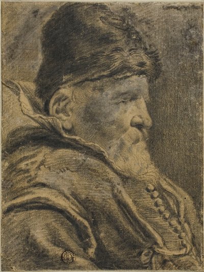 Yaşlı Bir Adamın Portre Büstü by Unknown artist