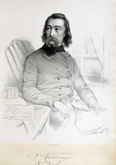 Peder Enfantin (1796-1864), Saint Simonien (Saint Simonien) olarak bilinen Barthelemy Prosper Enfantin