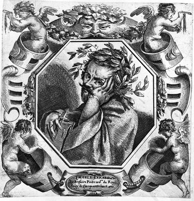 Charles Errard (1606-1689), Fransız ressam, ressam ve mimar portresi by Unknown artist