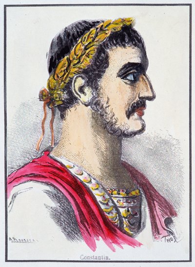 Konstantin, Roma İmparatoru Portresi by Unknown artist