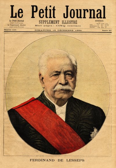 “Büyük Fransız” olarak adlandırılan, diplomat ve girişimci Ferdinand de Lesseps