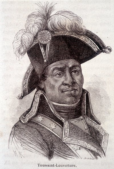 "" Toussaint-Louverture" (Toussaint Louverture) olarak bilinen Francois Dominique Toussaint