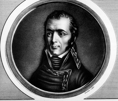 Guillaume Marie-Anne Brune (1763-1815), Fransa mareşali portresi. “” Üç cilt halinde Fransız devriminin tarihi resimlerinin tam koleksiyonunda gravür.””” 1804. by Unknown artist