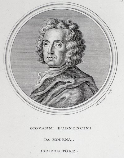 İtalyan barok besteci ve çellist Giovanni Battista Bononcini