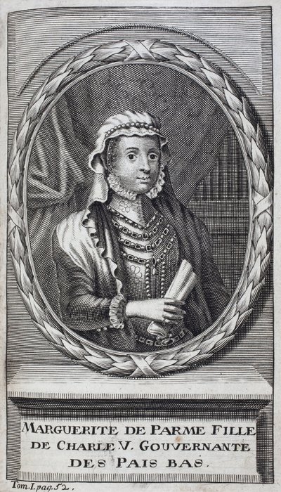 Parma Margarita (veya Avusturya Margarita) (1522-1586), Parma ve Piacenza Düşesi, Charles V