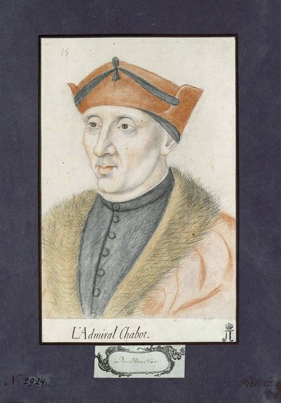 Anonim, Fransa amirali Philippe de Chabot