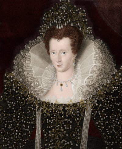 İngiltere Kraliçesi Elizabeth Iere (Elizabeth) (1533-1603) I. Elizabeth