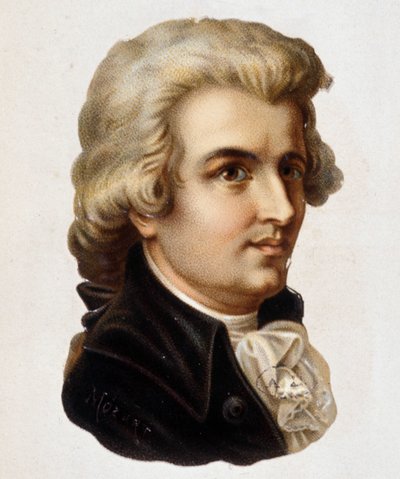 Wolfgang Amadeus Mozart'ın Portresi (1756-1791) by Unknown artist