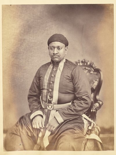 [Bir Adamın Portresi, Hindistan] by Unknown artist
