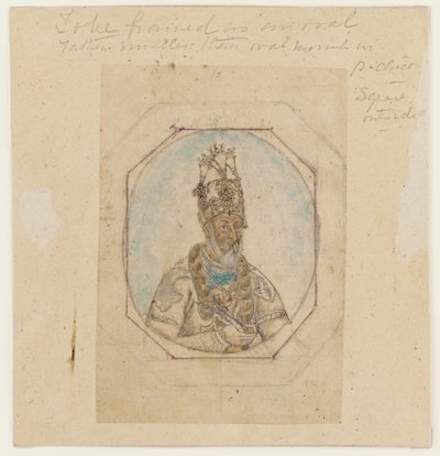 Babür hükümdarının portresi by Unknown artist