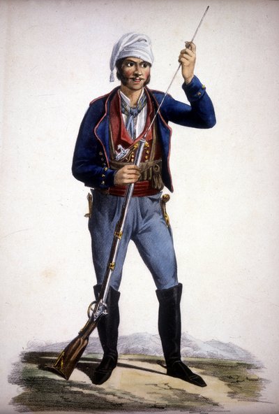 Sicilyalı bir soyguncunun portresi by Unknown artist
