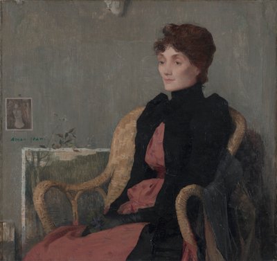 Bir Kadının Portresi by Unknown artist