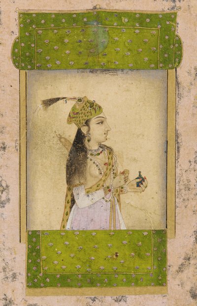 bir bayan portresi by Unknown artist
