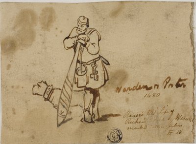 hapishane müdürü by Unknown artist