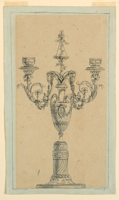 Bir şamdan için proje by Unknown artist