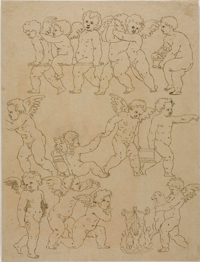 Putti Yapan Görevler by Unknown artist