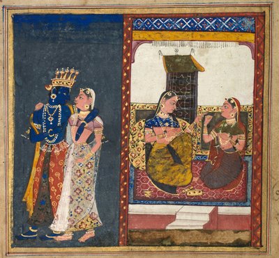 Radha ve Krishna Kucaklayan, Gita Govinda