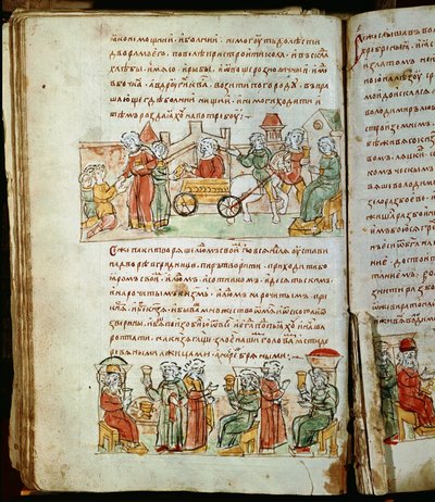 Radziwill Chronicle, ayrıntı by Unknown artist