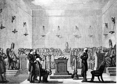 Bir Mormon acemisinin kabulü by Unknown artist