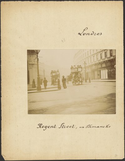 [Regent Street, Londra] by Unknown artist