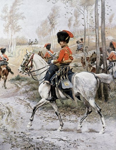 Atlı Avcılar Alayı by Unknown artist