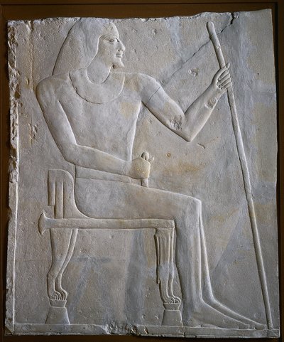 Nyankhnesut Oturan Rölyef by Unknown artist